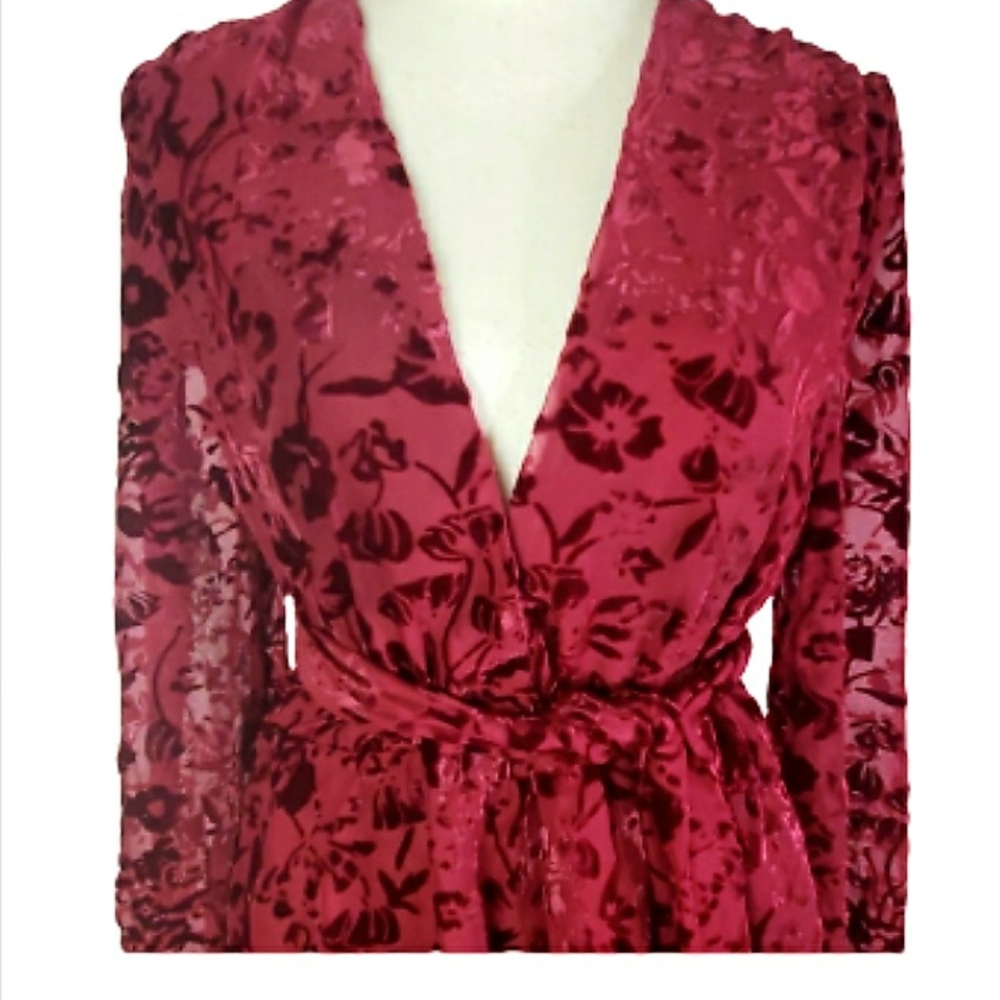 LOVERS + FRIENDS BETSY MINI FAUX WRAP DRESS NEW - Picture 4 of 13